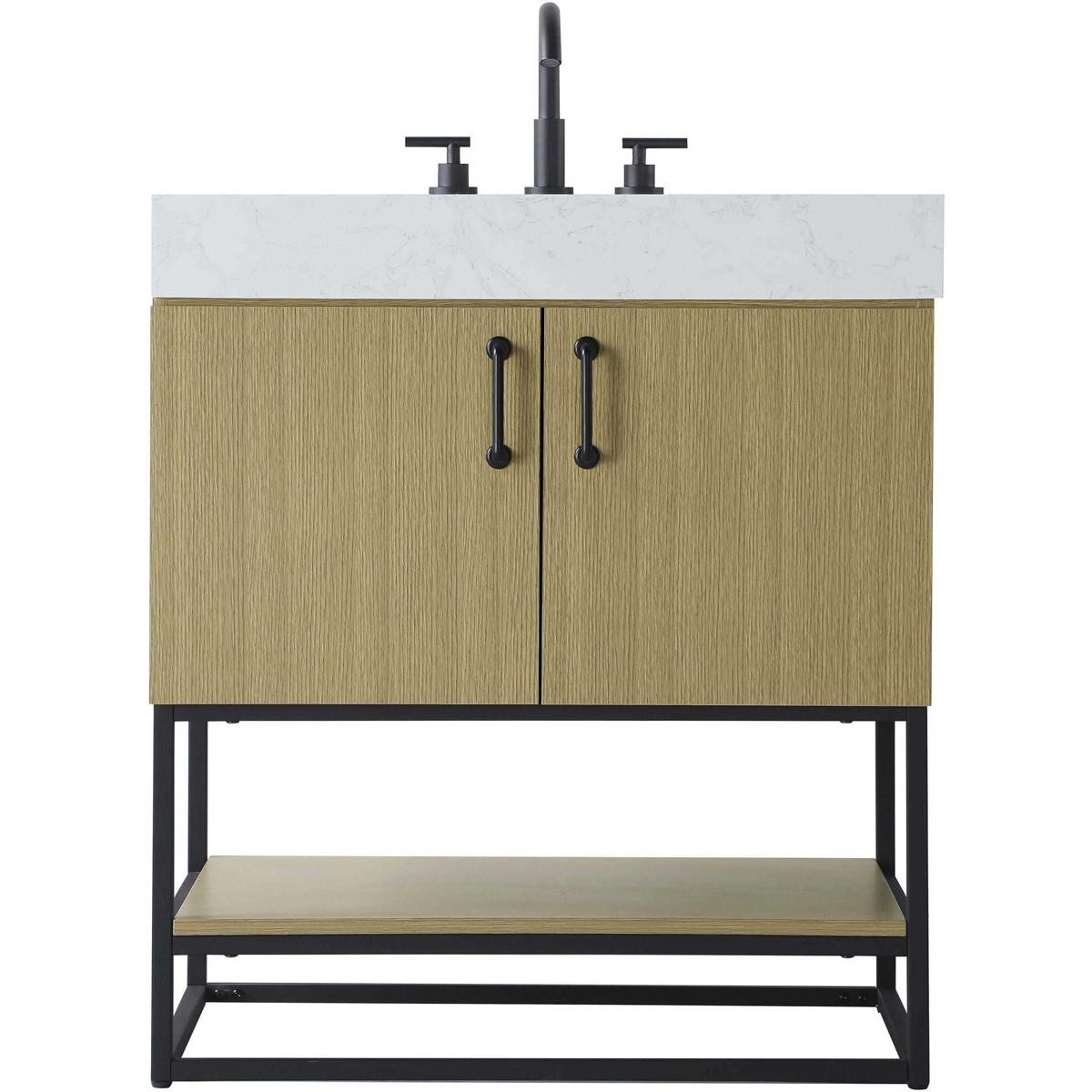 Elegant Lighting VF29230MHB Caroline Vanity Honey Brown