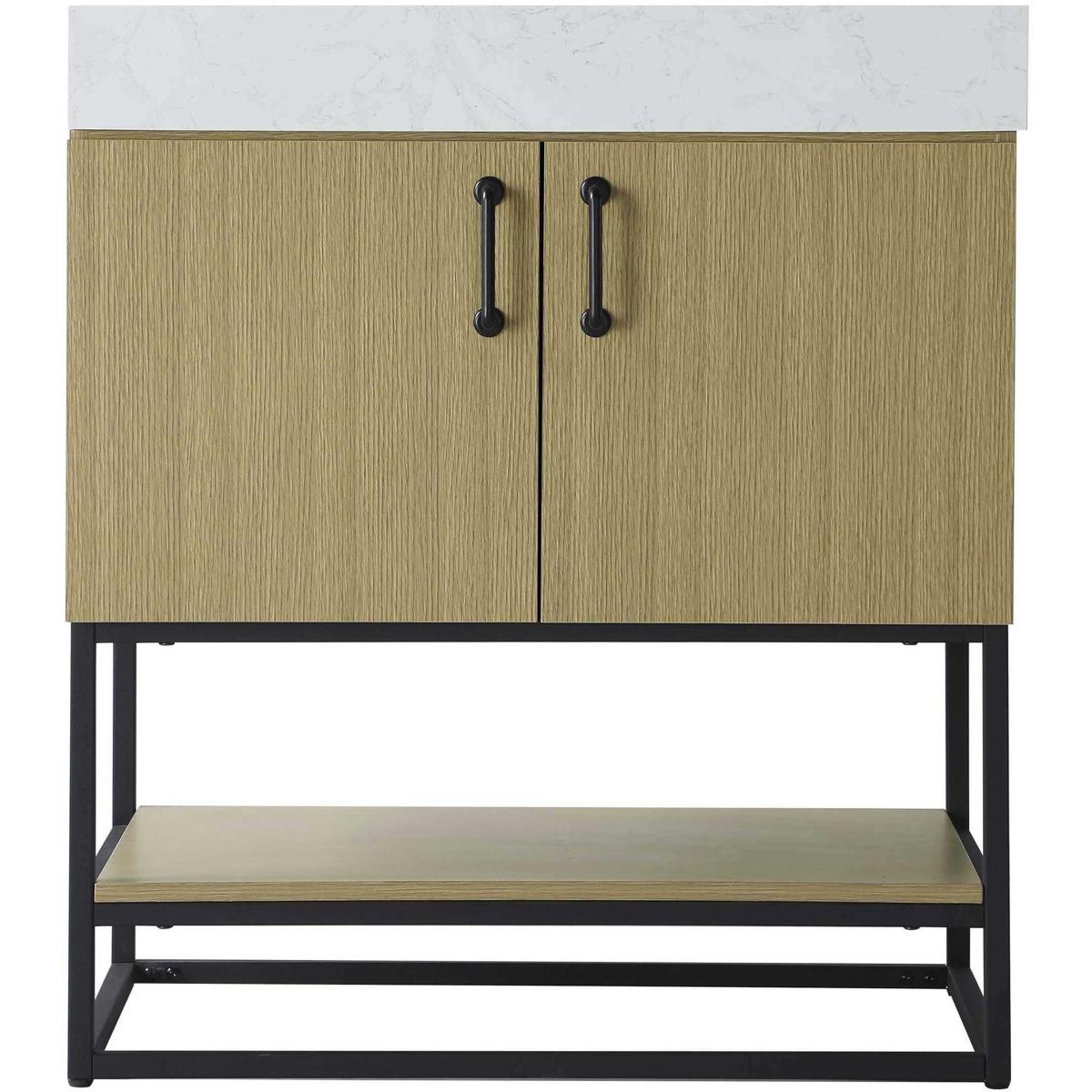 Elegant Lighting VF29230MHB Caroline Vanity Honey Brown