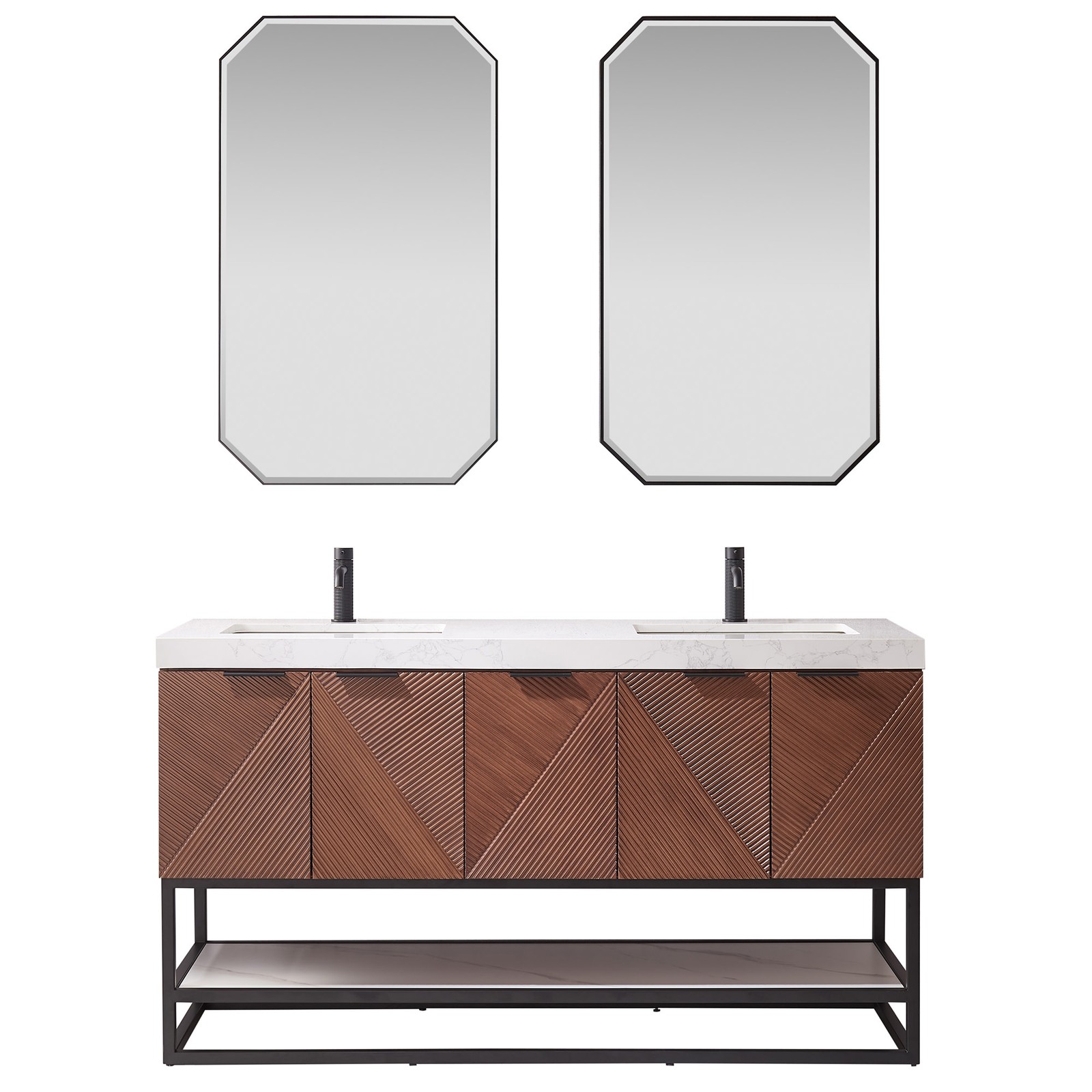 Miseno MV-MAHO60DB-GWT Mahon 60″ – North American Deep Walnut