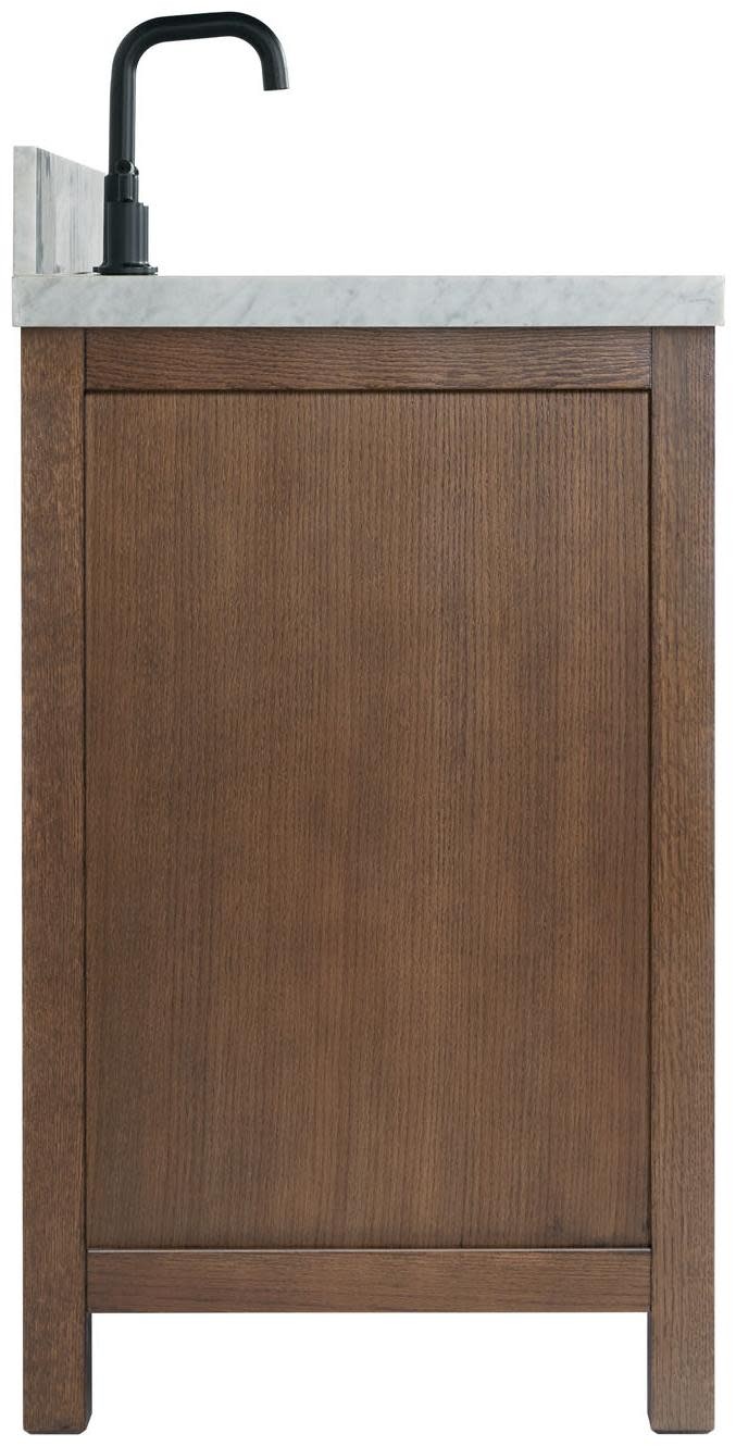 Ariel A037S-R-VO Cambridge 37″ – Brown Oak / Carrara White Marble / Satin Brass