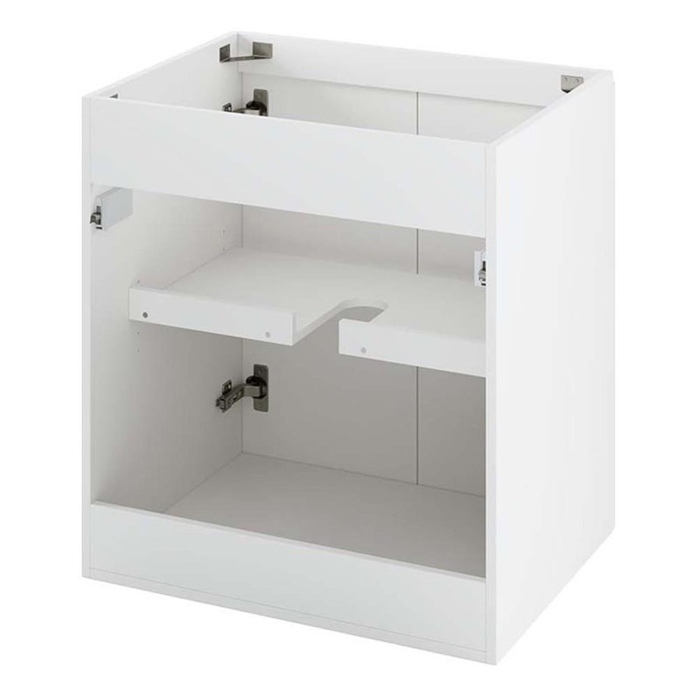 Modway Vitality 23″ Plastic and Wood Wall-Mount Bathroom Vanity in White