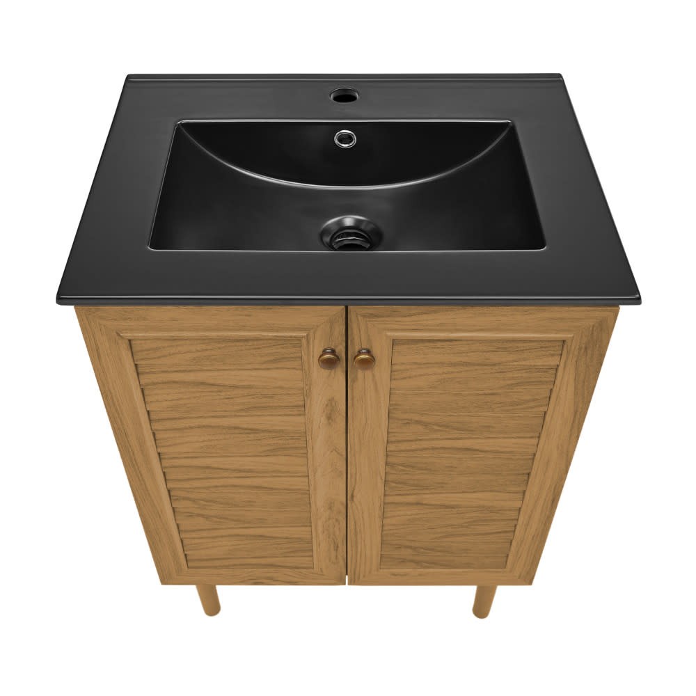 Swiss Madison SM-BV373MB Bron 24″ – Golden Oak / Matte Black