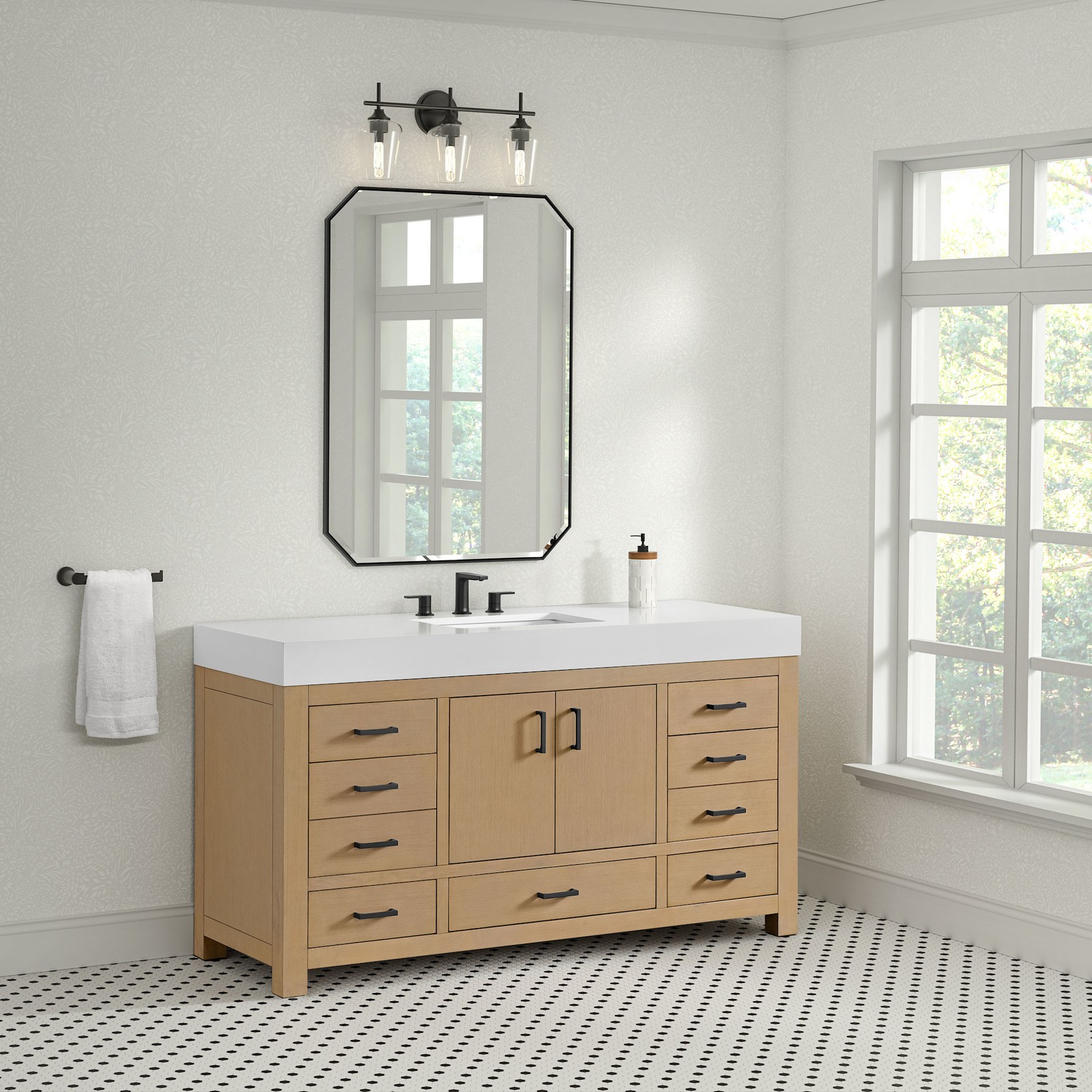Miseno MV-MN520V60S Alanya 60″ – Warm Oak