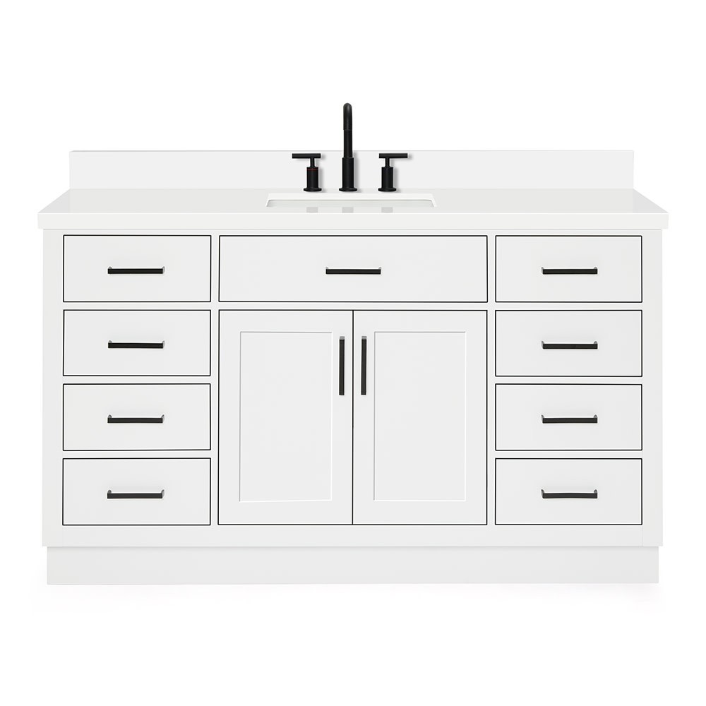 Ariel T061SWQRVO Hepburn 61″ – White