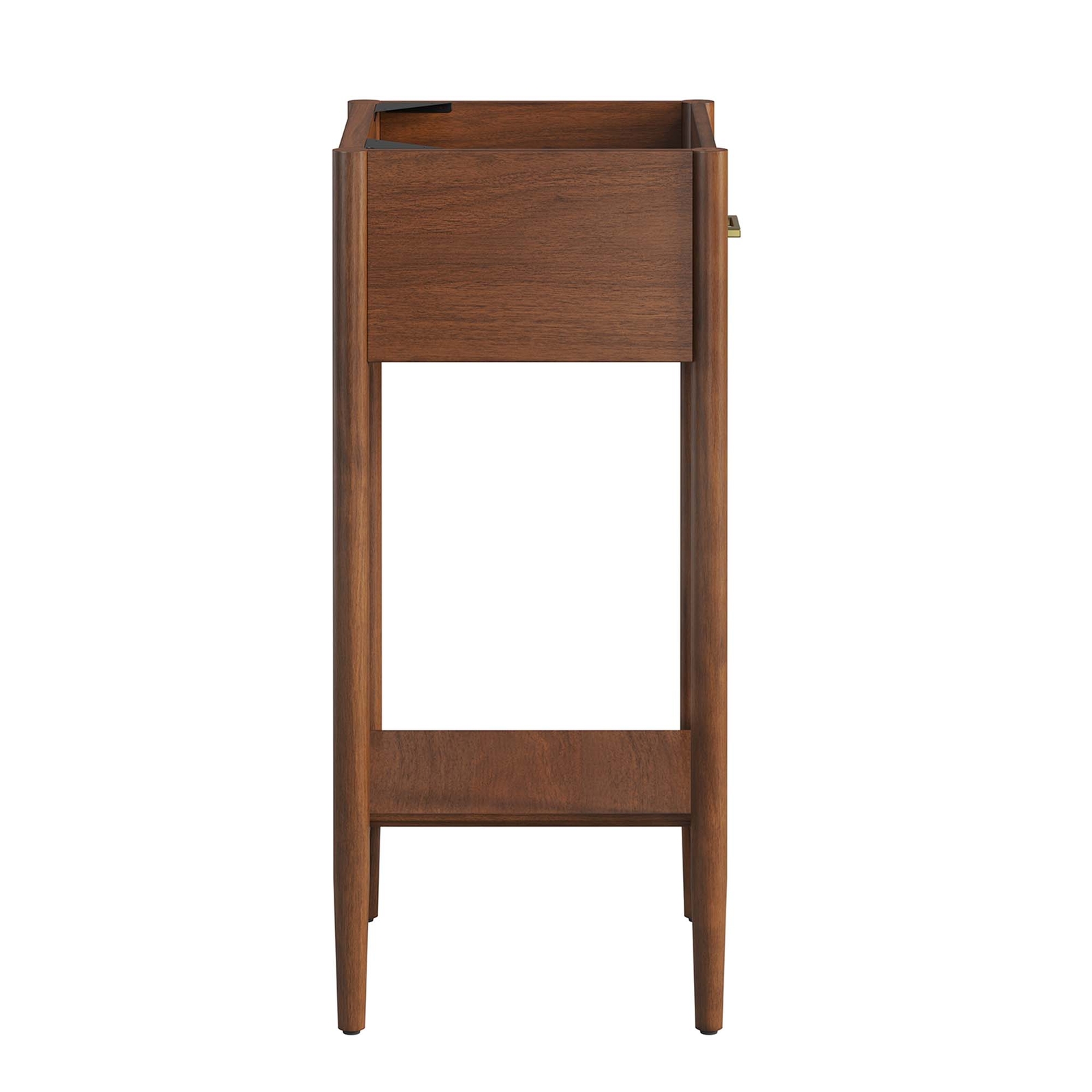Zaire 18″ Bathroom Vanity Cabinet (Sink Basin Not Included) in Walnut
