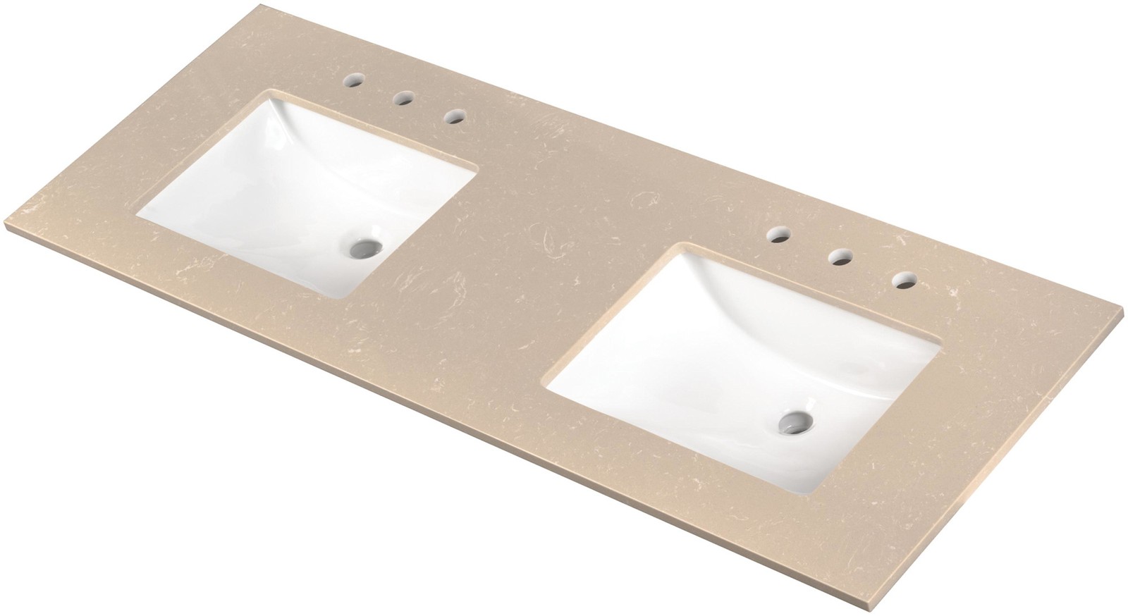 Ackland AKFVNEM61X22P-DB LustreLine 61 in. x 22 in. Integrated – Lasano Beige