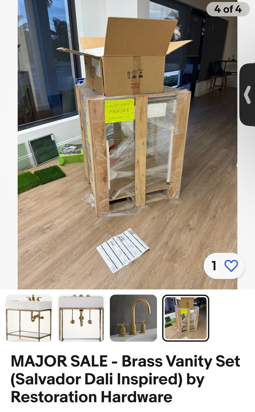Restoration Hardware Vanity