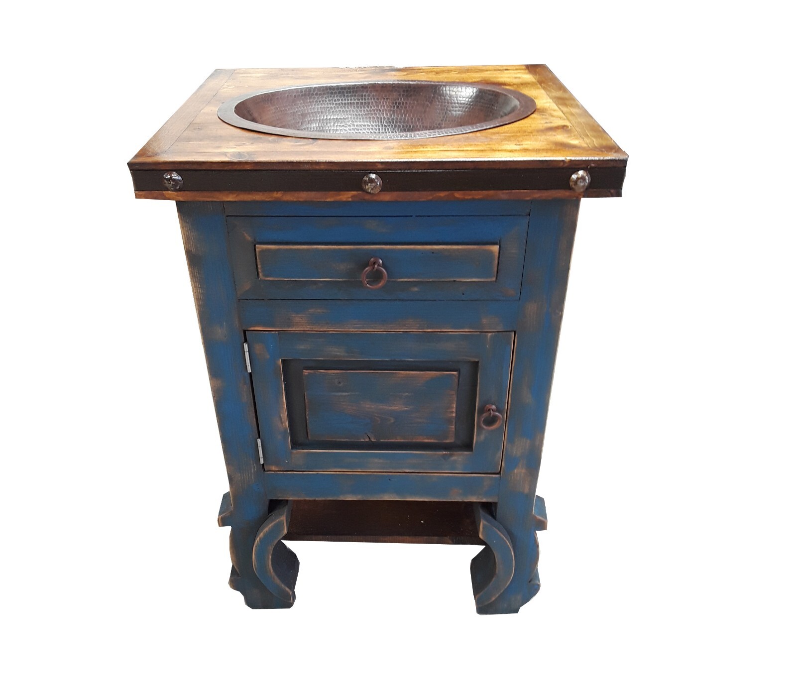 Delano Rustic Bathroom Vanity