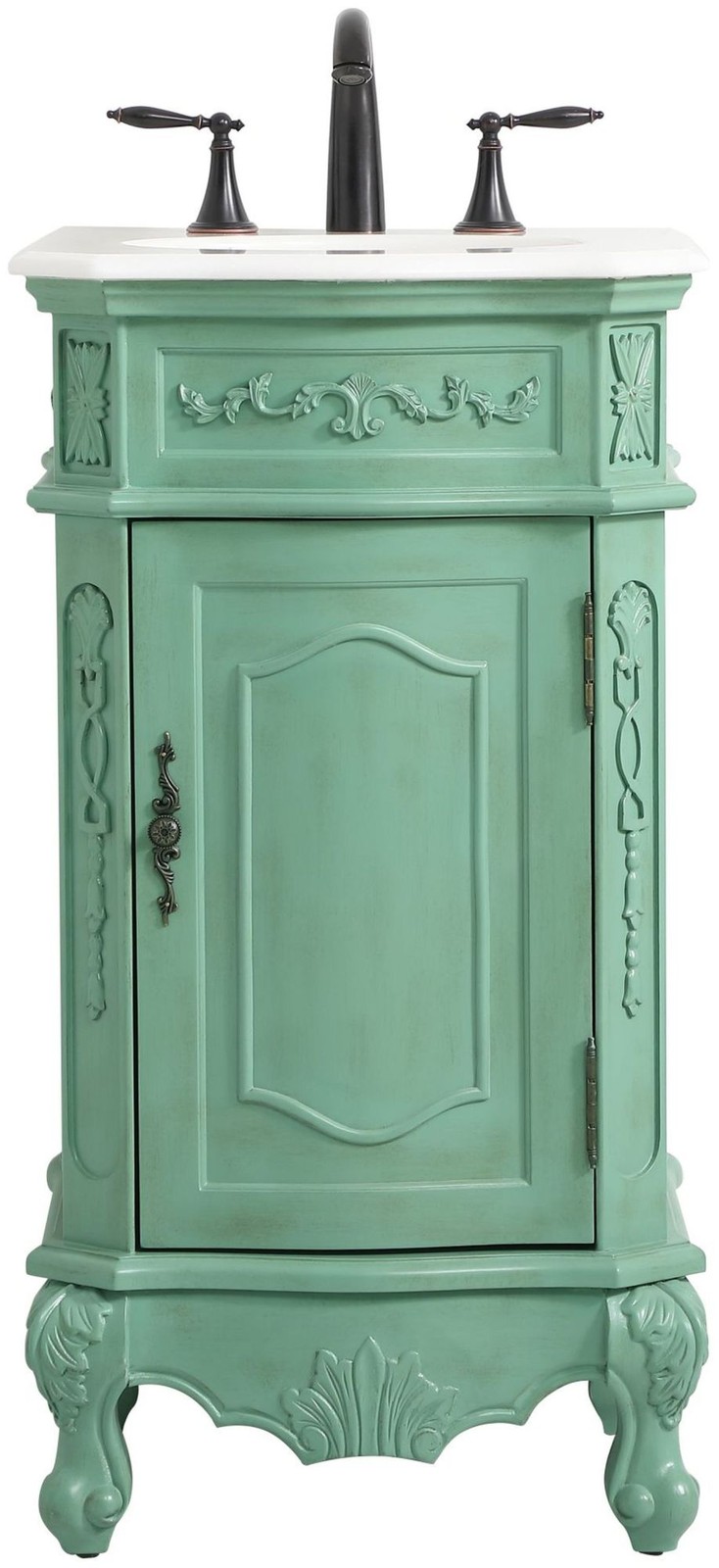 Elegant Lighting VF10119-VW Danville 18″ – Vintage Mint