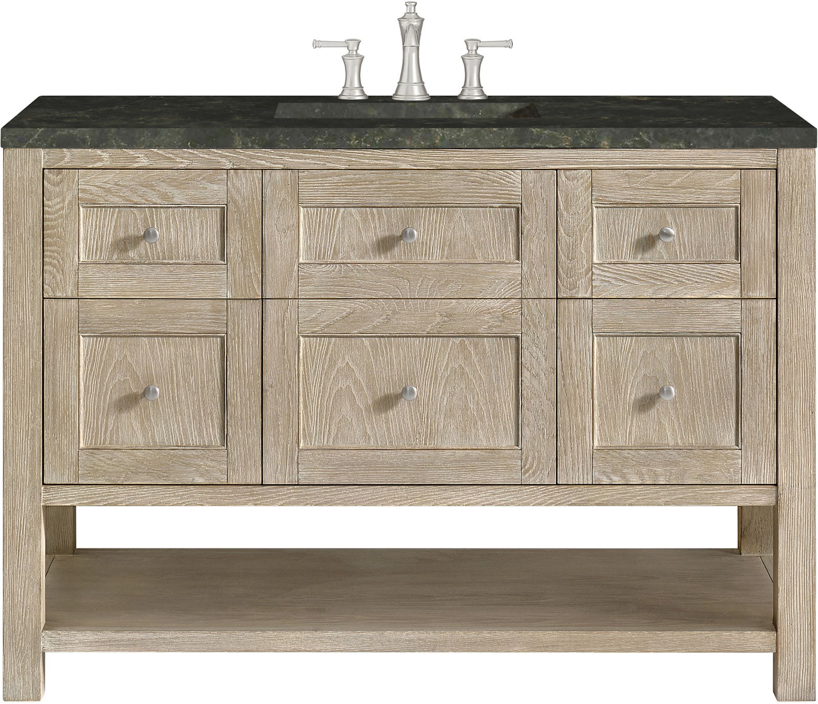 James Martin Vanities 330-V48-3PHT Breckenridge 48″ – Whitewashed Oak