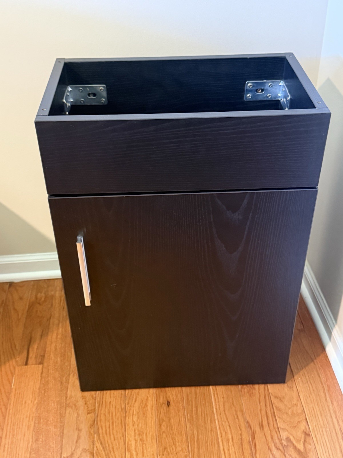 Model # BF101 Sheffield 16.5 in. W x 10 in. D Floating Vanity in Black ONLY Novi