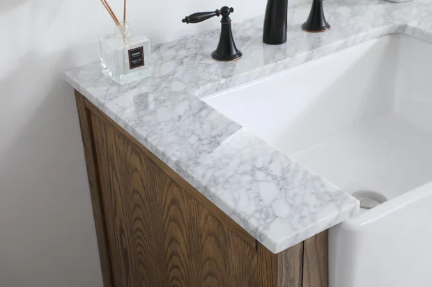 Elegant Lighting – VF60236DW – 36 Inch Single Bathroom Vanity in Driftwood