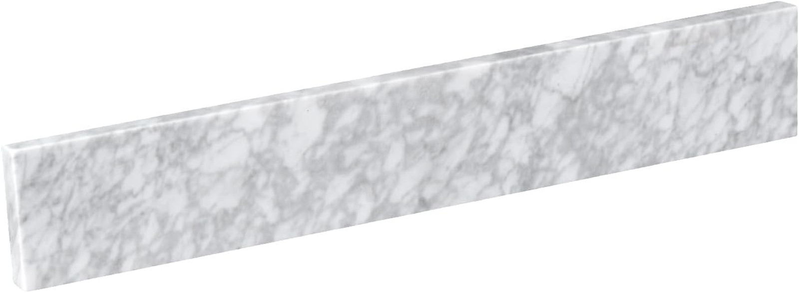 21″ Carrara Marble Side Splash for Bathroom Vanity Sink – Universal Fit
