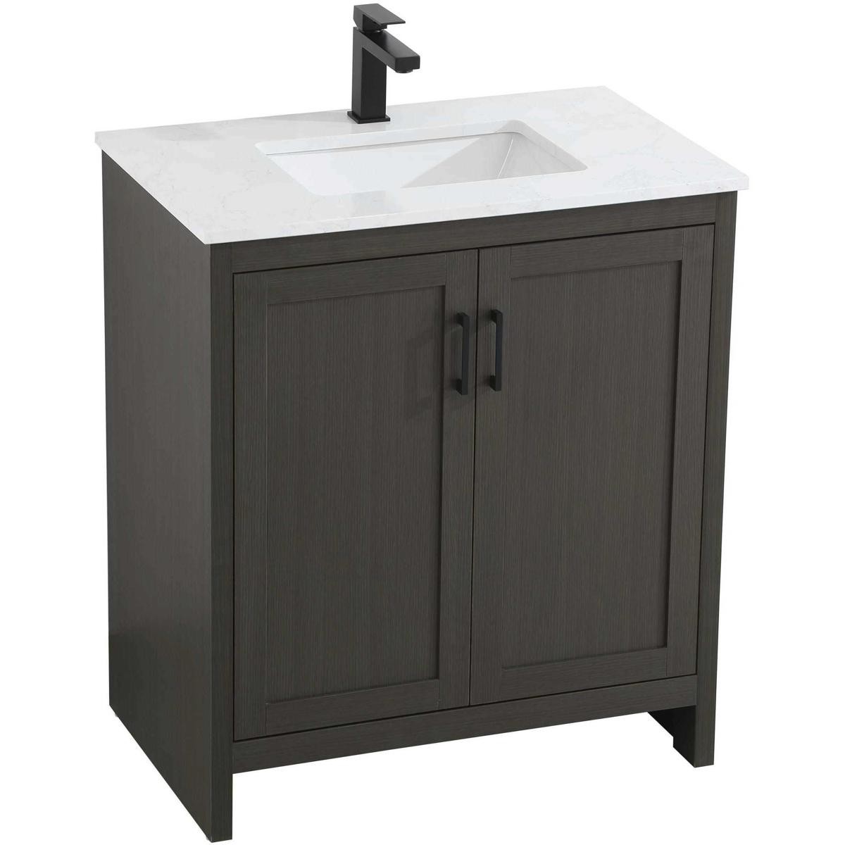 Elegant Lighting VF25130MMB Finnley Vanity Mocha Brown