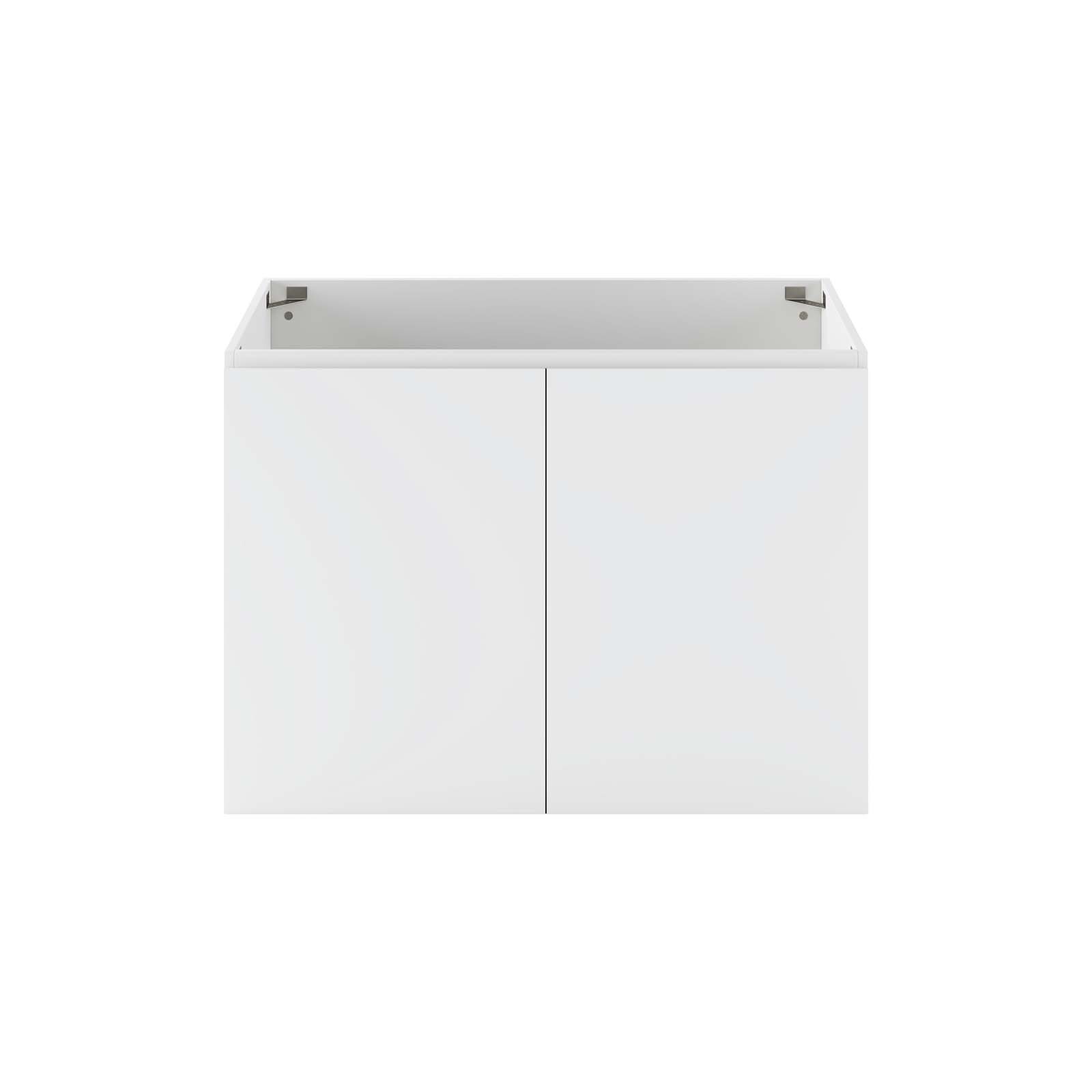Modway Vitality 36″ Wall-Mount Bathroom Vanity in White
