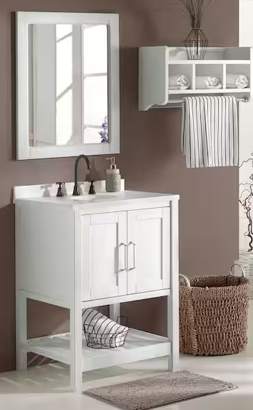 bath vanity (24″ x 21″ x34″)