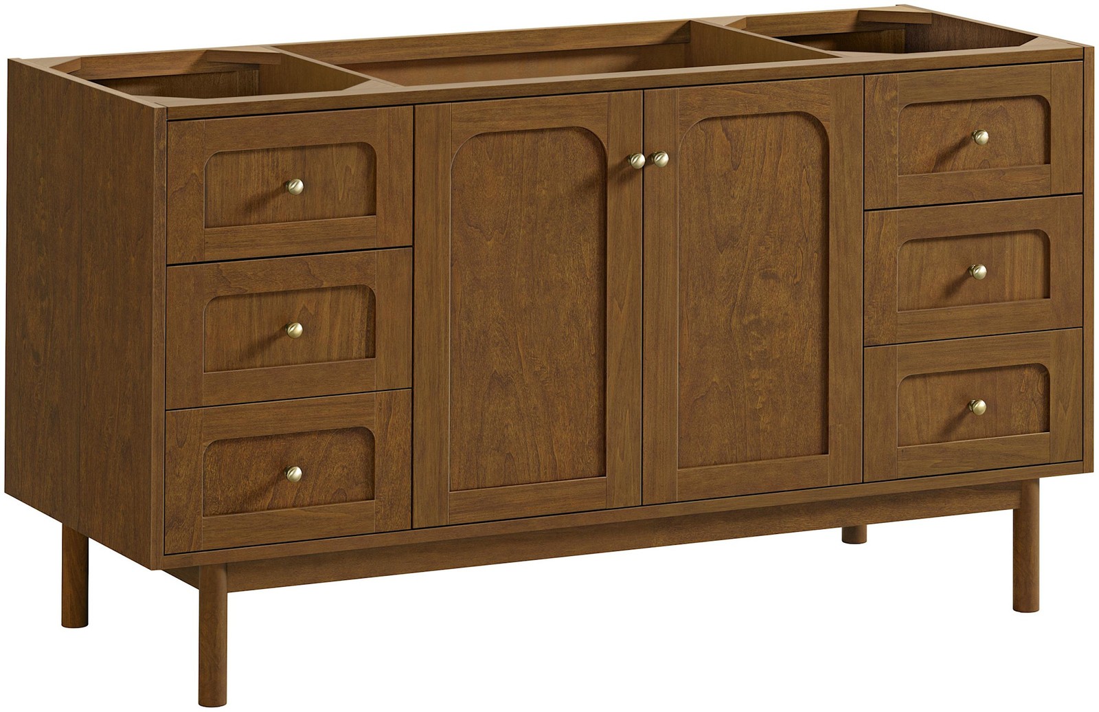 James Martin Vanities 545-V60S-1WZ Laurent 60″ Single Basin – Light Natural Oak