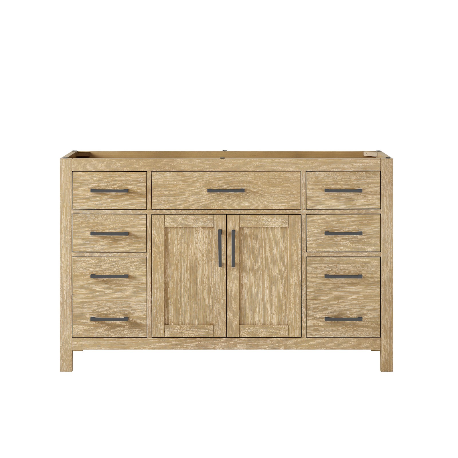 Wyndham Collection WCG242454S-CX-MXX Beckett 53″ Single – White / Brushed Gold