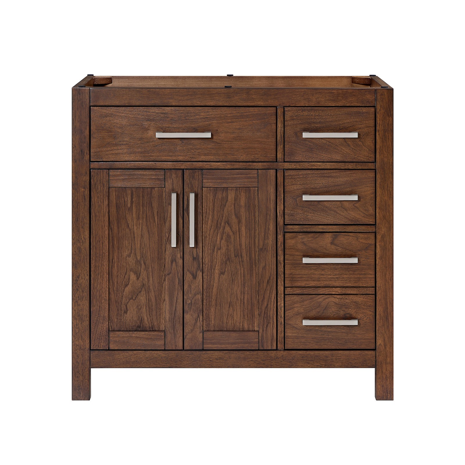 Wyndham Collection WCG242436S-CX-MXX Beckett 36″ Single – White / Brushed Gold