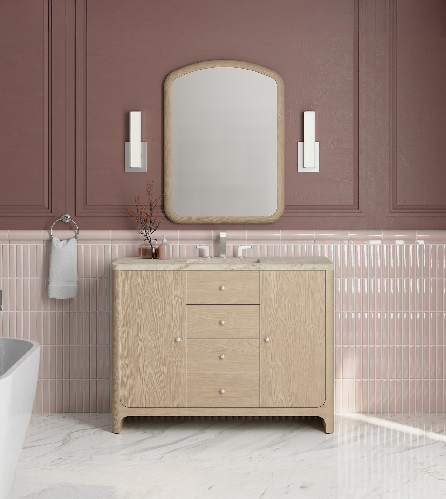 James Martin Vanities D125-V48-FTJR Gracyn 48″ – Sable