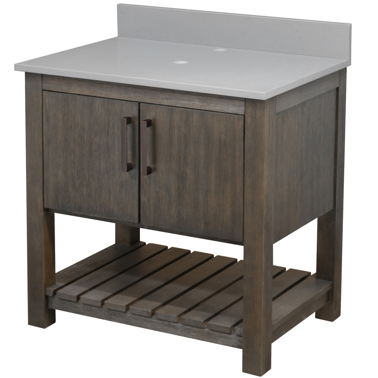 Miseno MV-30CM-NOBV-280 30″ – Cafe Mocha / Storm Grey Top / Oil Rubbed Bronze