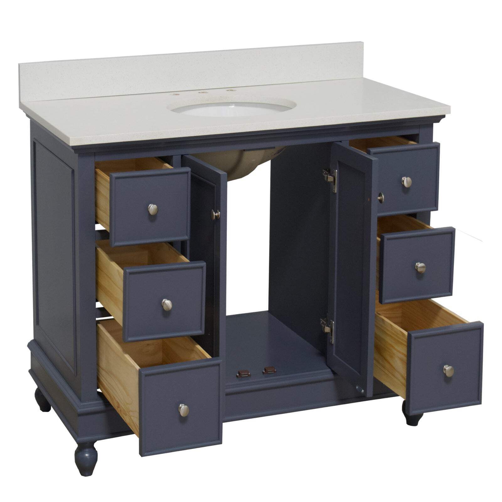 Bella 48-inch Vanity with Quartz Top