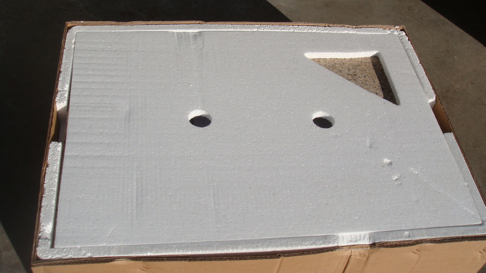 Granite Vanity Top 31 in x 22 in -Beige