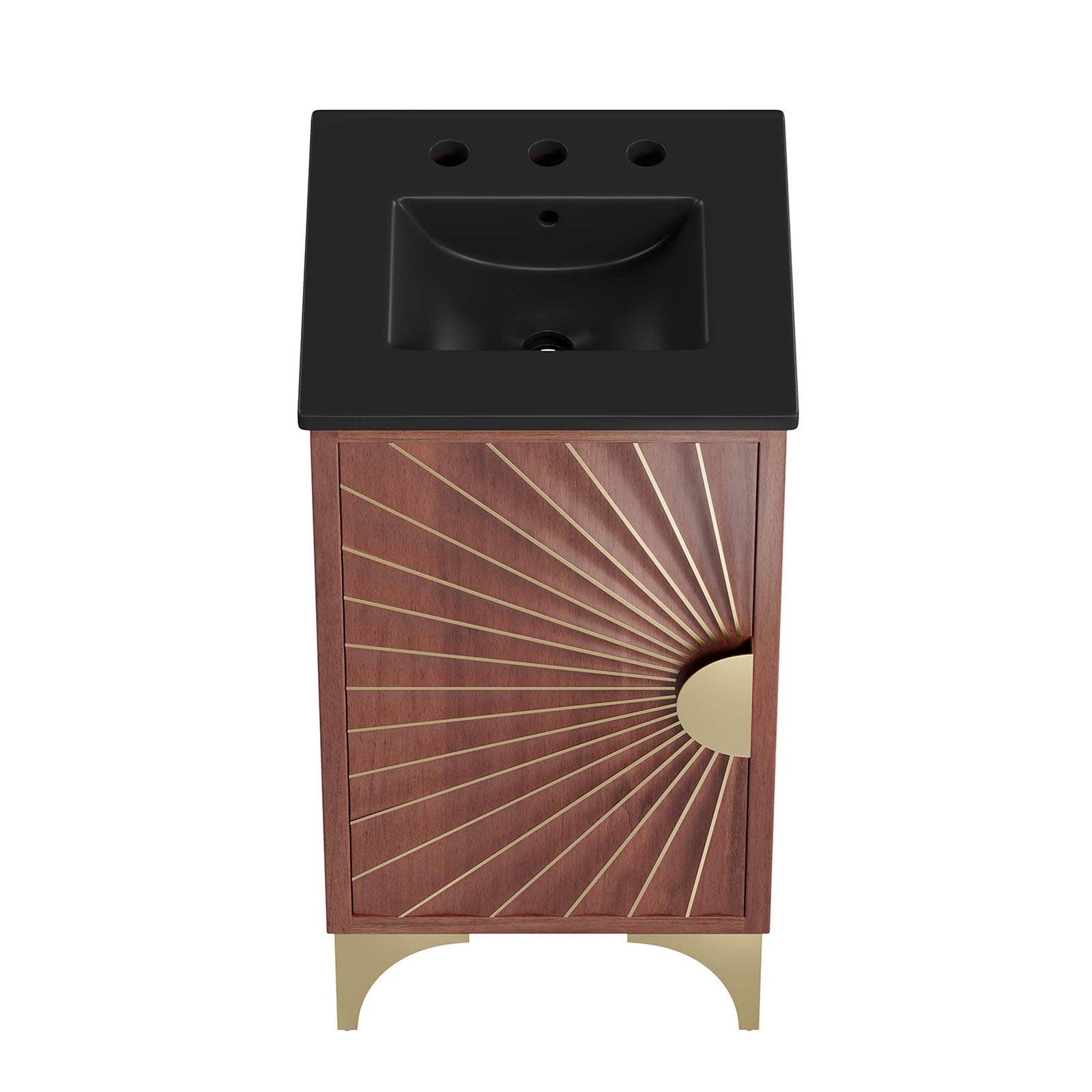 Daylight 18″ Bathroom Vanity in Black Walnut