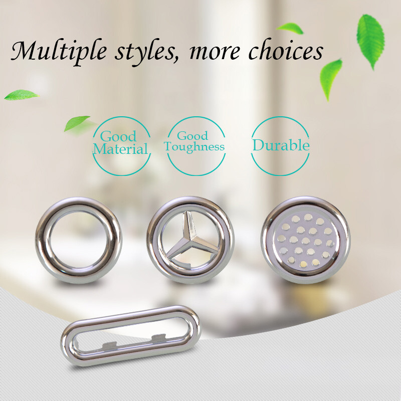 Bathroom Basin Sink Double Ring Hole Overflow Covers Chromed for Ceramic Sinks