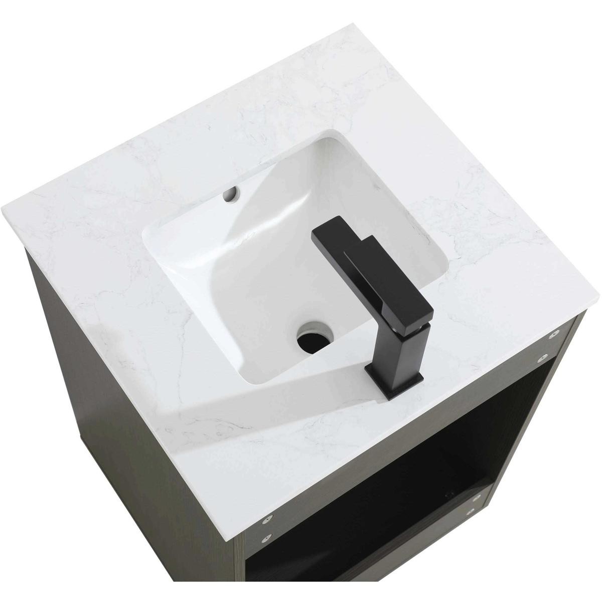 Elegant Lighting VF25020MMB Chandler Vanity Mocha Brown