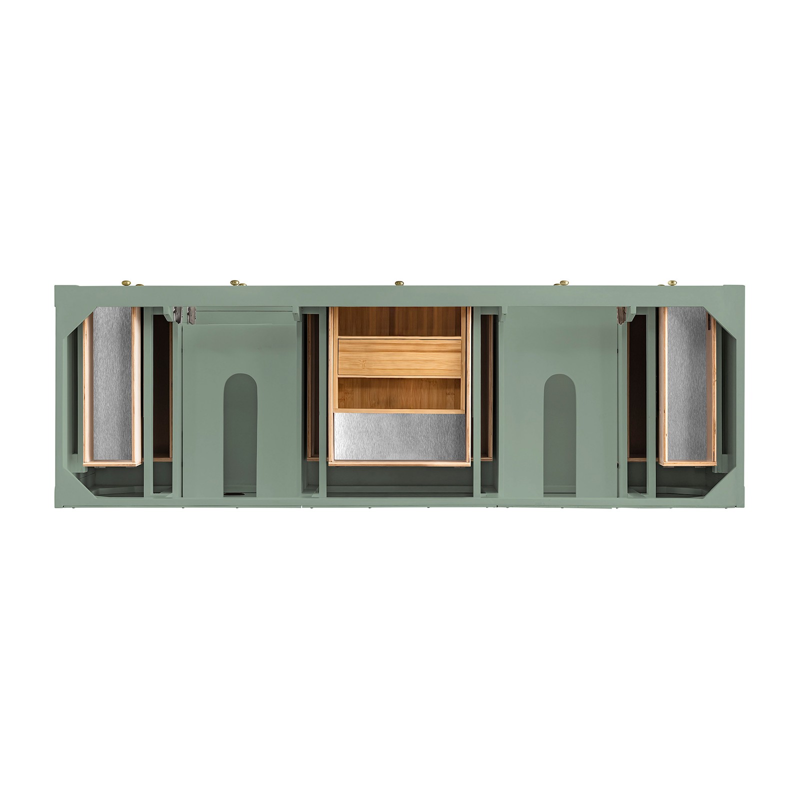 James Martin Vanities 330-V72-FSFR Breckenridge 72″ – Whitewashed Oak