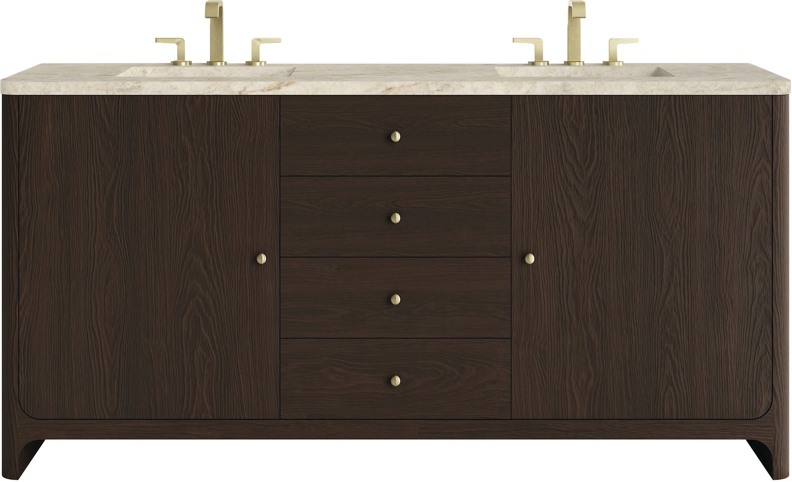 James Martin Vanities D125-V72-WTJR Gracyn 72″ – Sable
