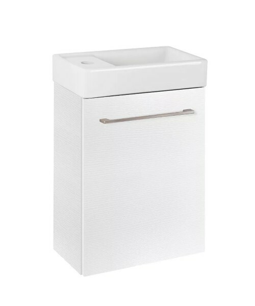keen 16″ Wall Hung Bathroom Vanity with Reversible Ceramic Top,made by GB Canada