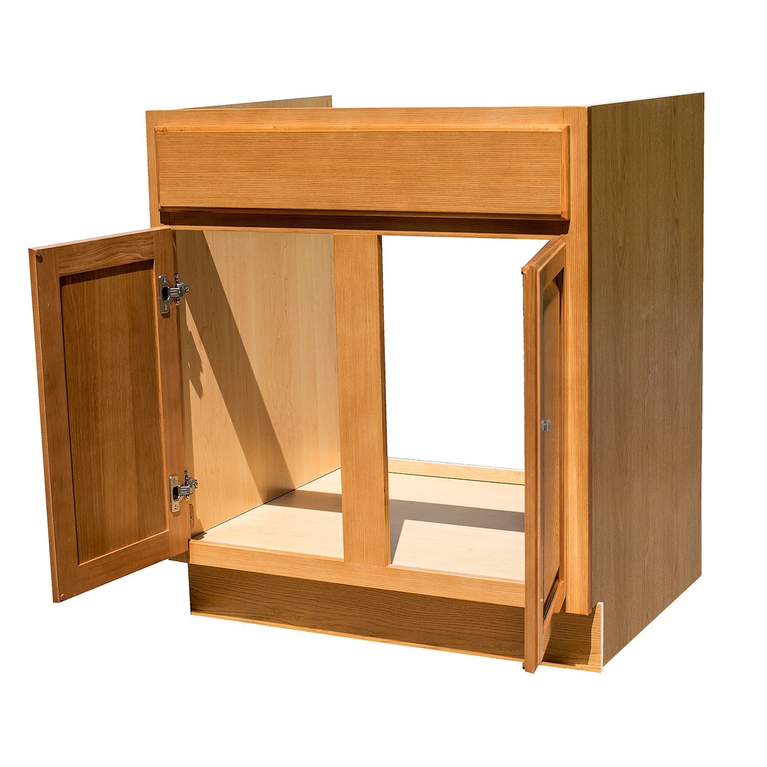 24×18 Oak Vanity Two Door