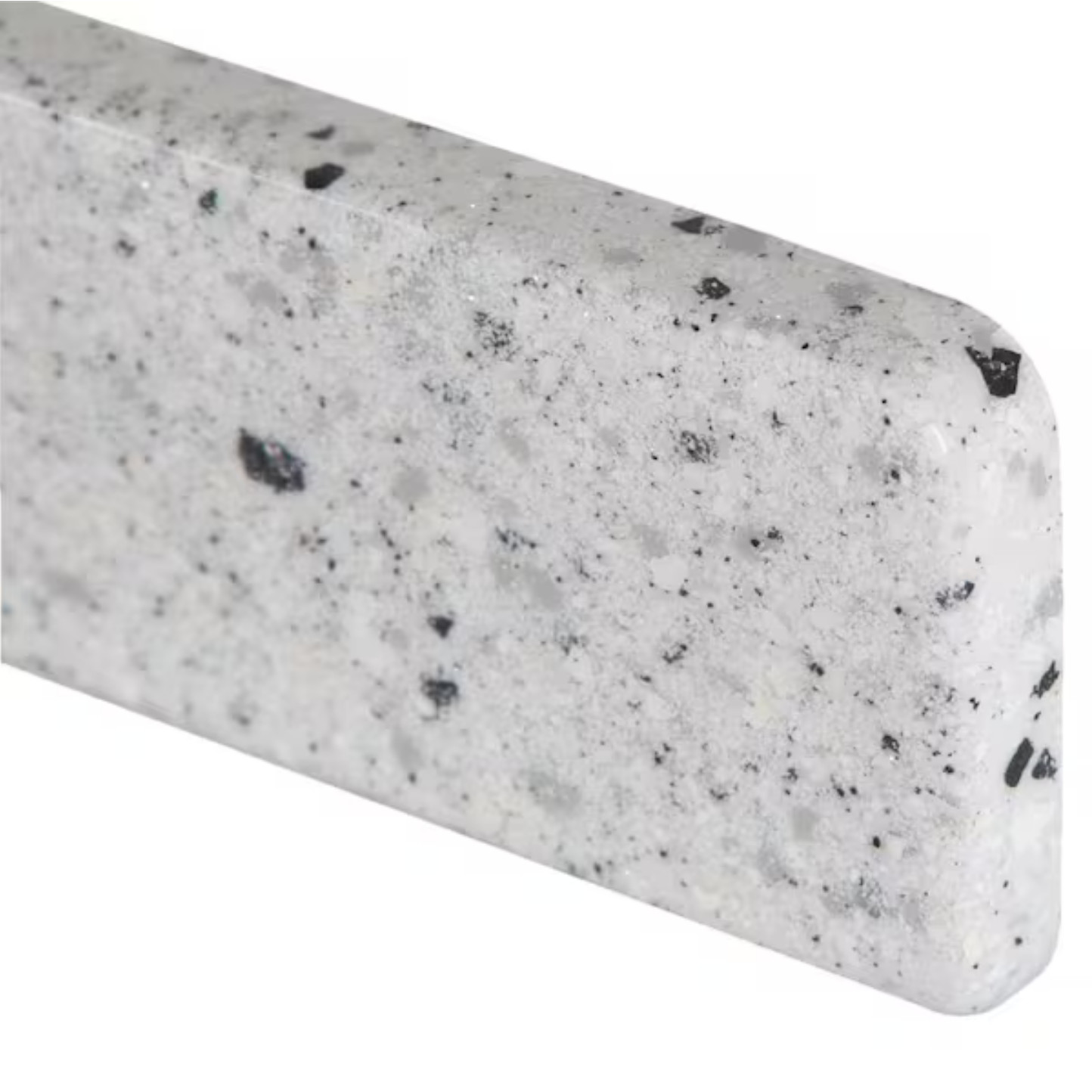 Glacier Bay 17 in. W Cultured Marble Vanity Sidesplash in Silver Ash