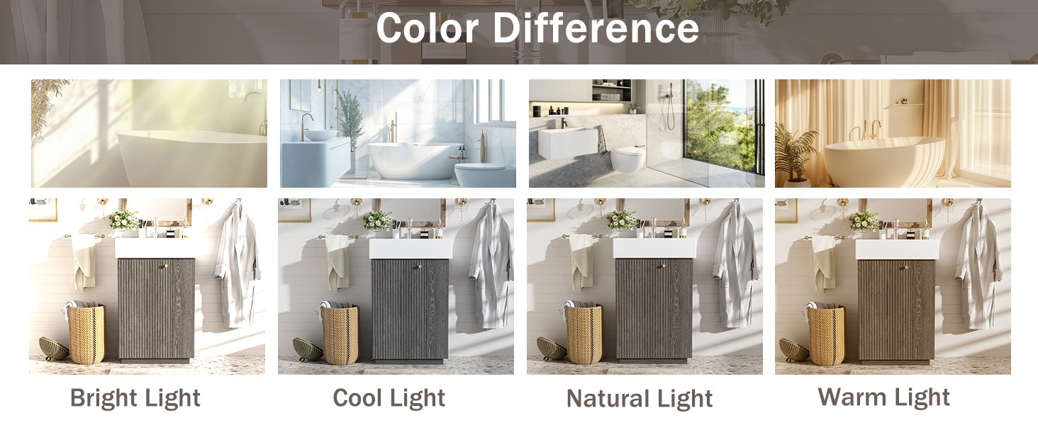 21.6″ bathroom vanity w/ceramic sink,freestanding left door storage cabinet