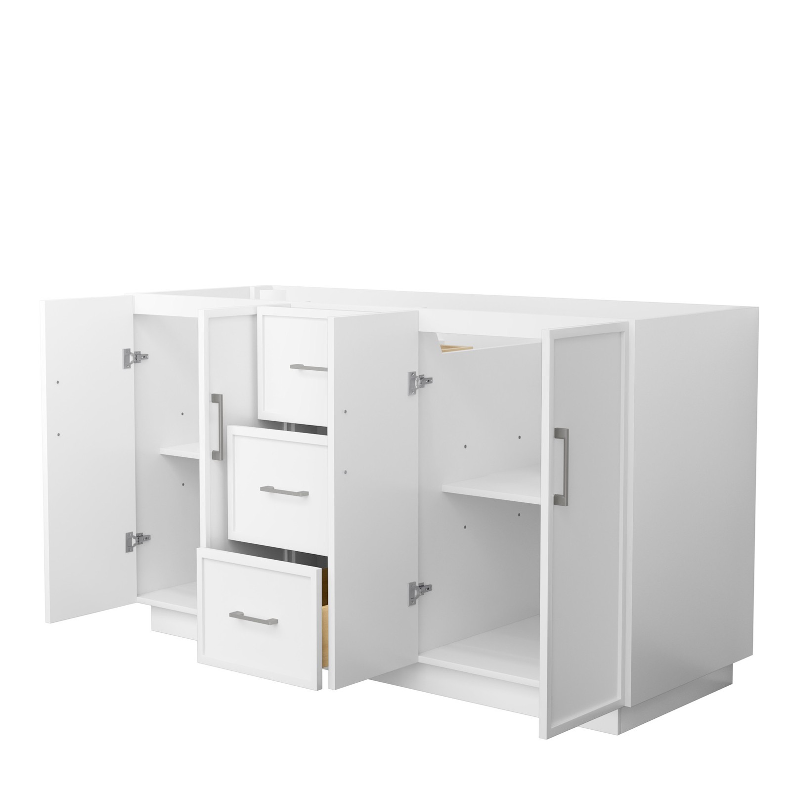 Wyndham Collection WCH7474-60D-CXSXX-MXX Elan TK 60″ Double – Light Oak /