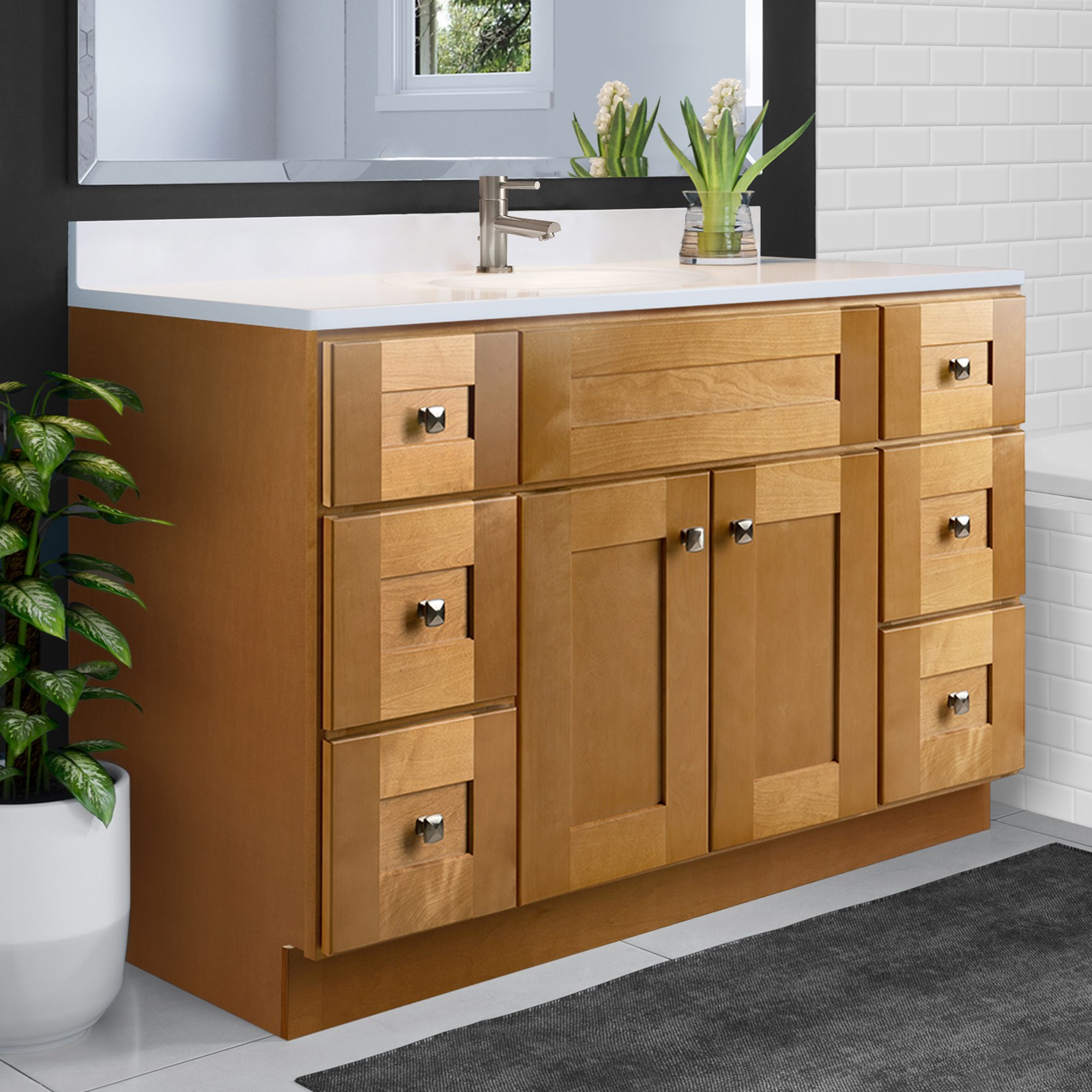 Design House 231712 Brookings 48″ – Modern Birch