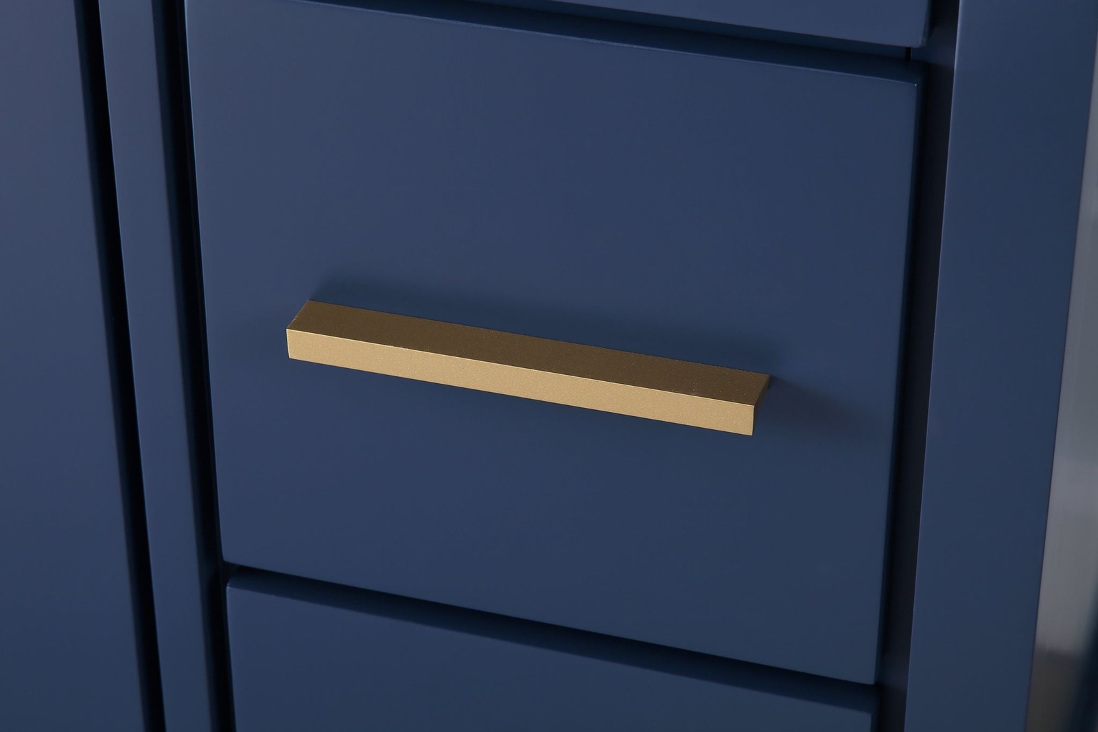 36 inch Navy Blue Beatrice Vessel Sink Bathroom Vanity – 9936NB-36U