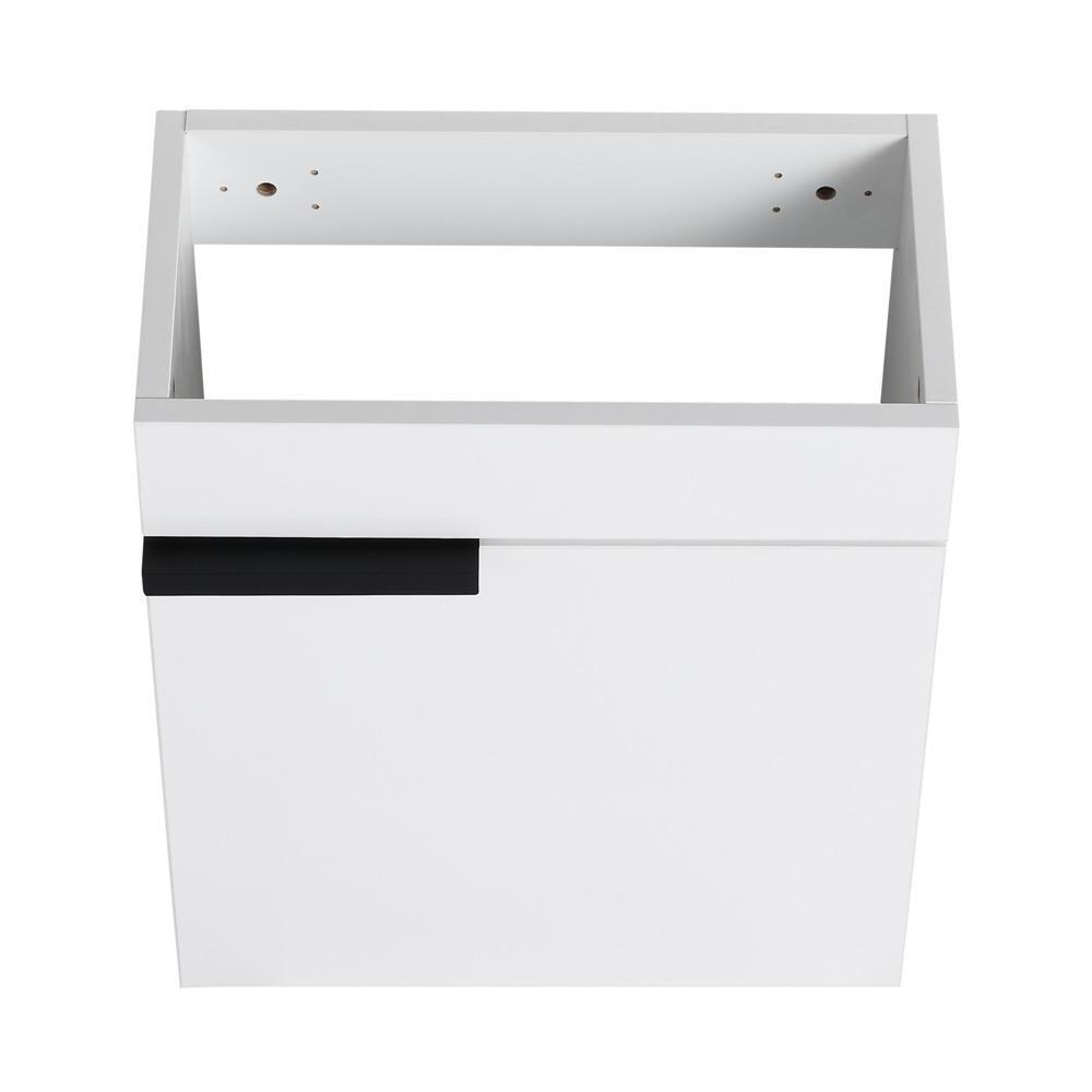 Soft Close Doors Bathroom Vanity With Sink 16 Inch