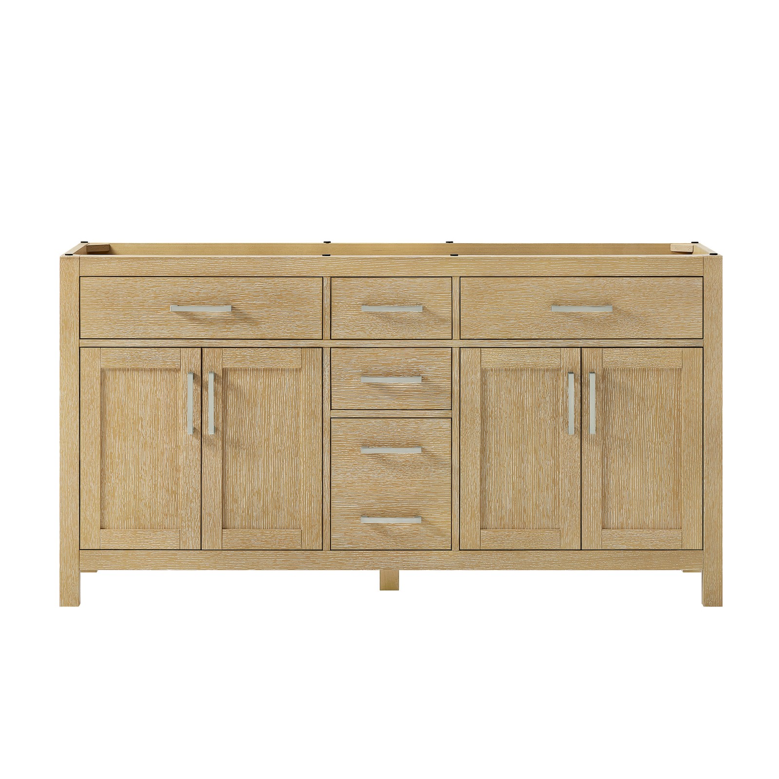 Wyndham Collection WCG242466D-CX-MXX Beckett 65″ Double – White / Brushed Gold