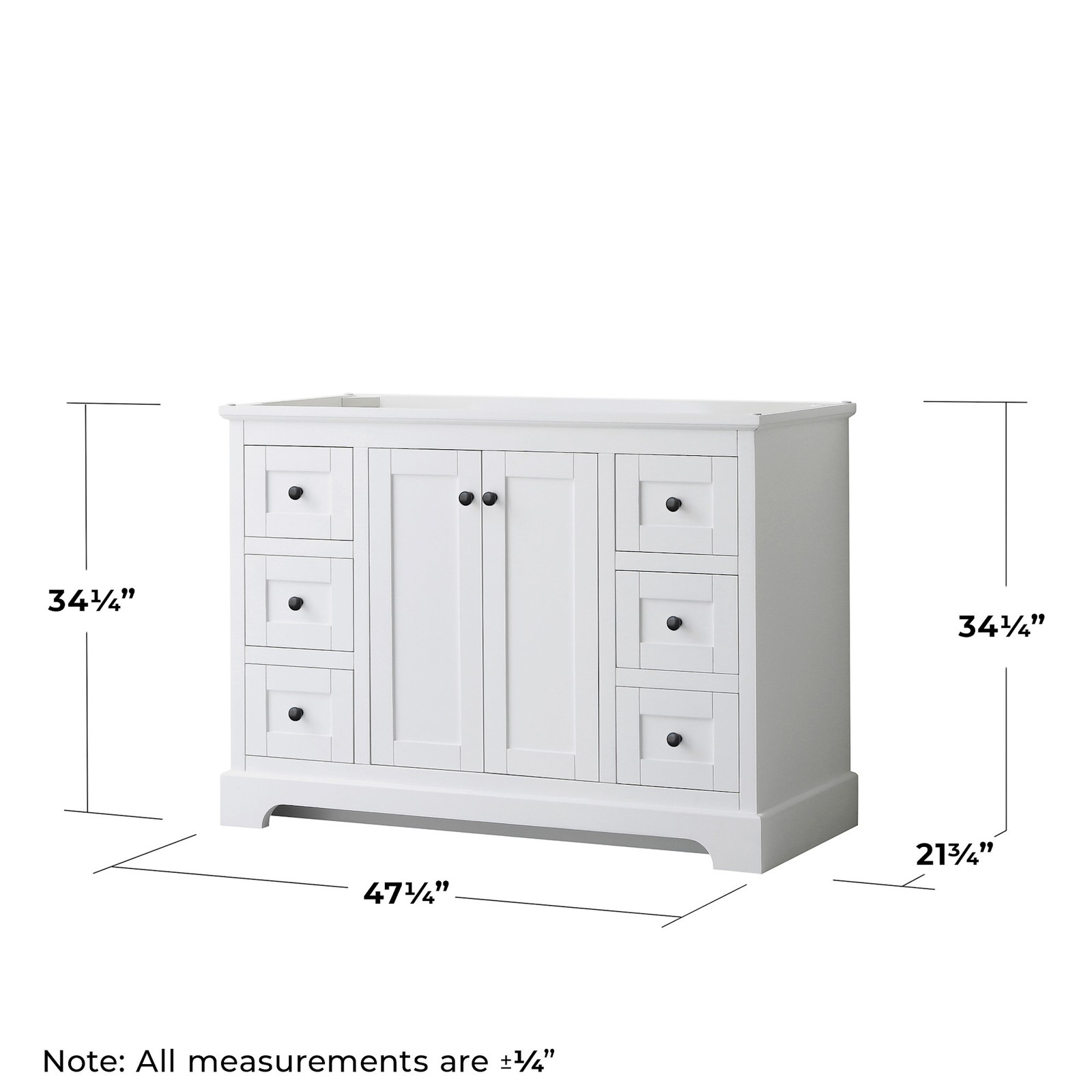 Wyndham Collection WCV232348SCXSXXM46 Avery 48″ Single – White / Polished Chrome