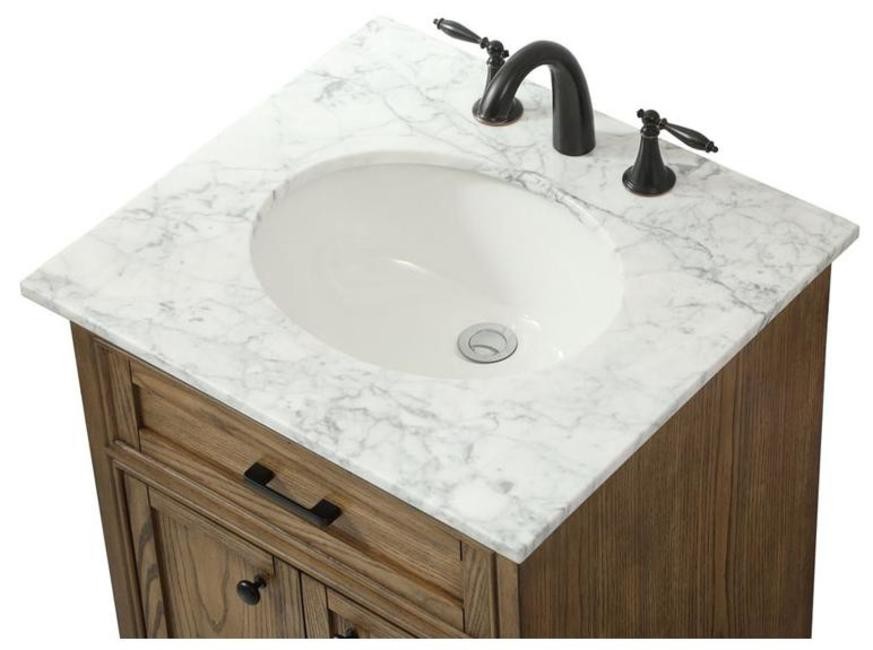 Elegant Lighting VF15024WH Americana 24″ – Wood
