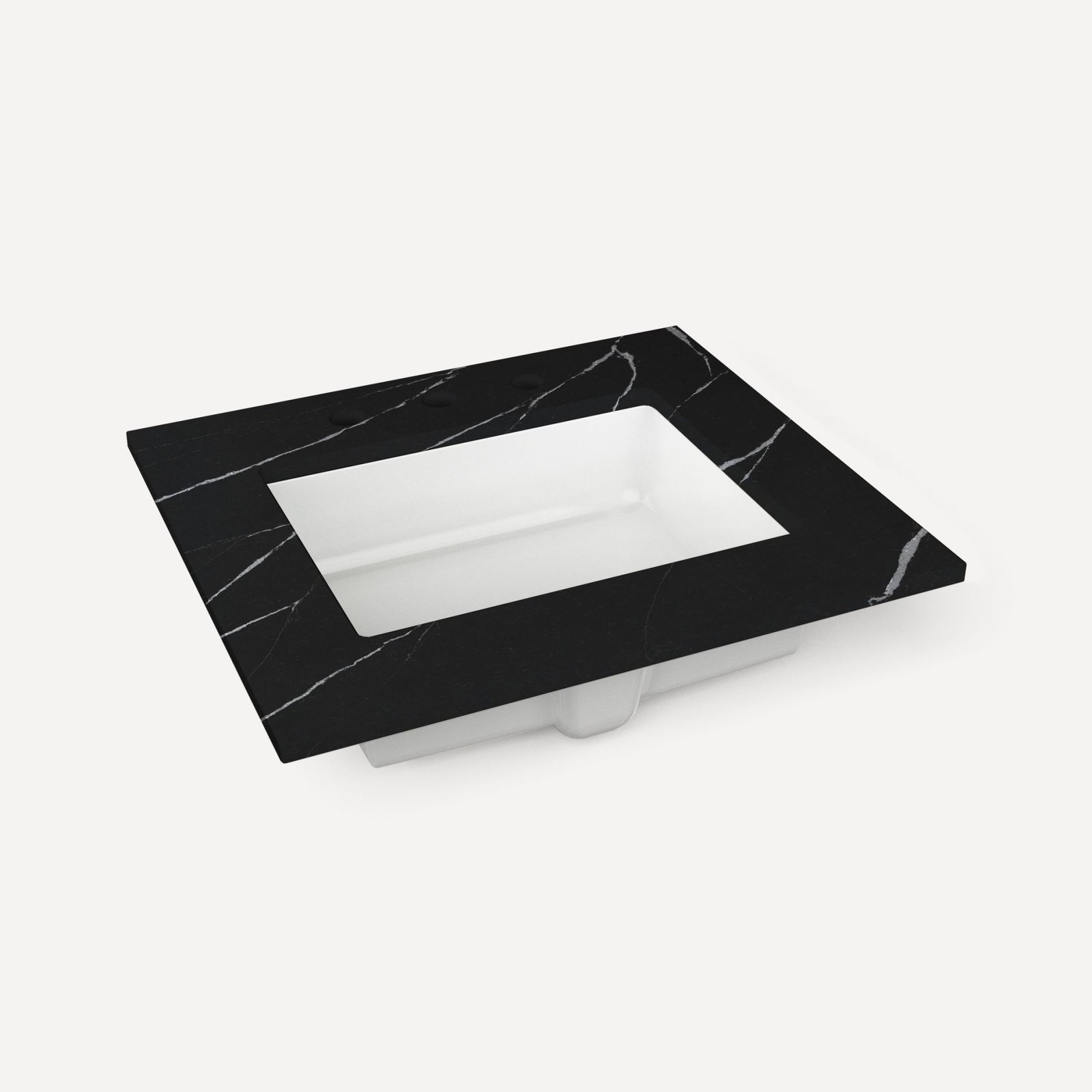 Robern TA24UCO-8CS1 Craft Series 24″ Quartz Vanity Top – White Zeus Extreme