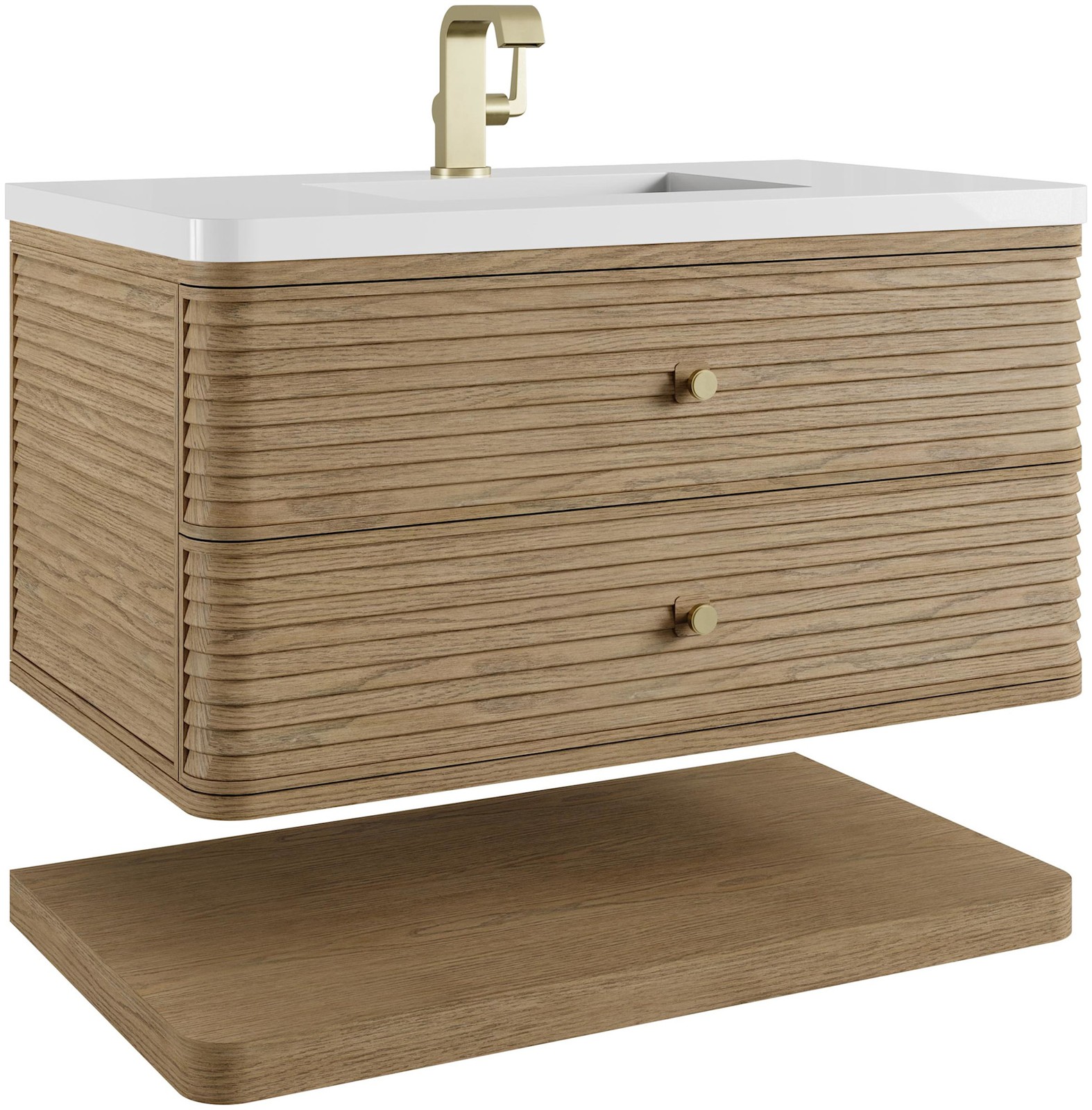 James Martin Vanities D640-V36-3WZ Allamari 36″ Wall Mounted – Dune Mist