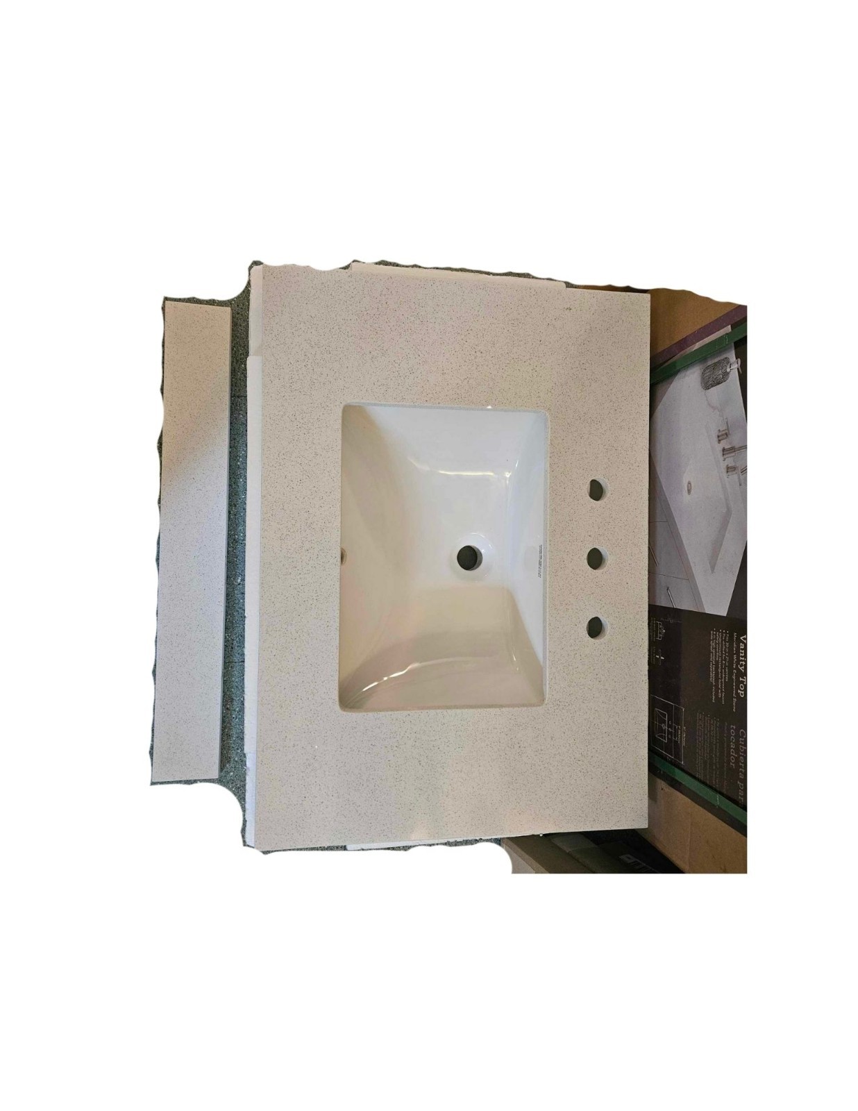 Brand new in box Allen + Roth speckled Bathroom sink