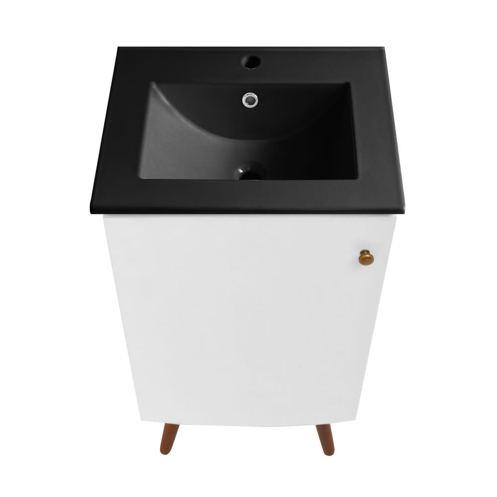 Swiss Madison SM-BV650MB Manoir 18″ – White / Matte Black