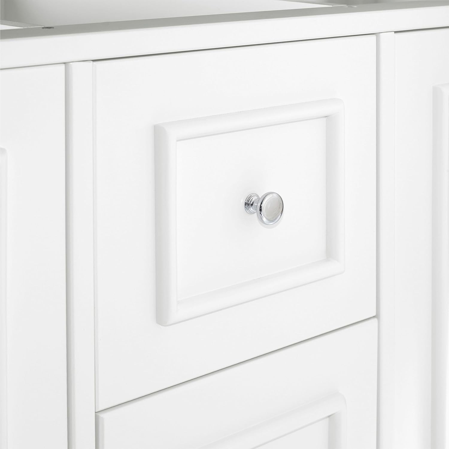 Williamsburg 60 Inch Double Sink Bathroom Vanity – Freestanding Cabinet Witho…