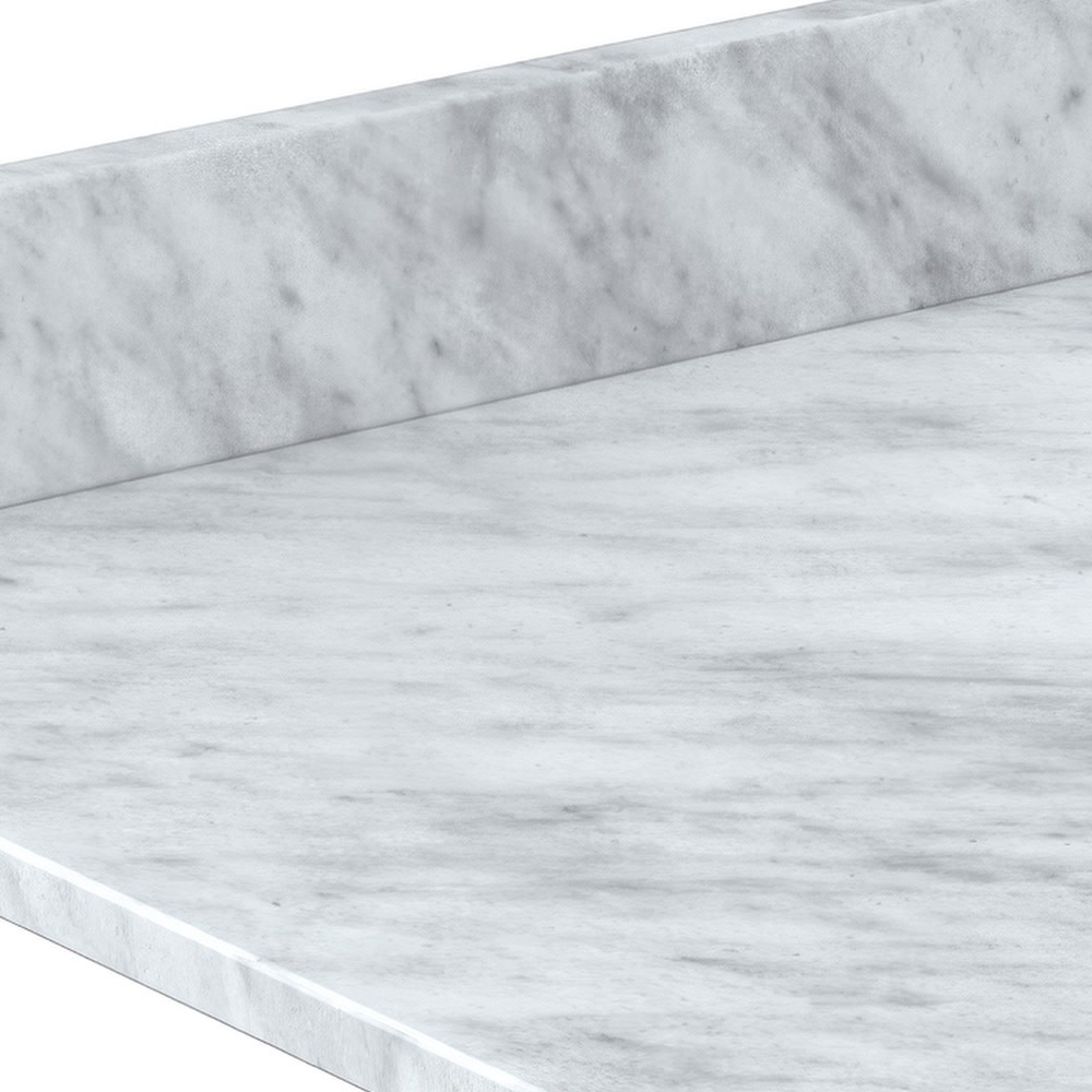 Wyndham Collection WCVVCA142STOPUNS-NAT 42″ Marble Vanity Top – White