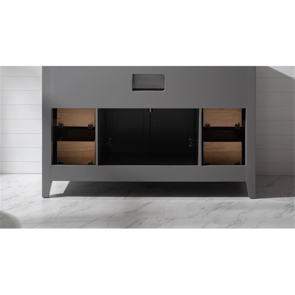 Design Element Burbank 54″ Single Vanity in Gray